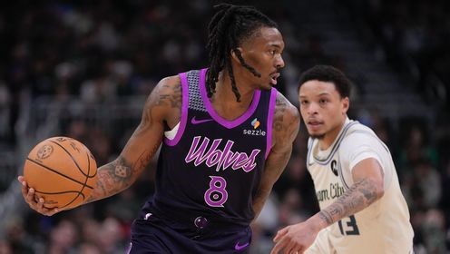 《密尔沃基雄鹿》【球星】兰德尔vs雄鹿集锦 上半场火力迅猛全场轰下29 8 6