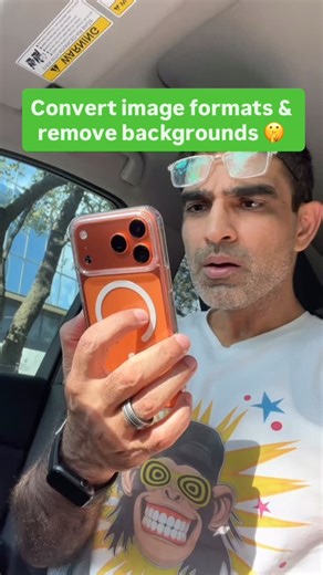 Best Tech & Social Hacks on Instagram: "Hidden iPhone feature to remove image background and convert formats in seconds. #iphone17 #iphone17promax #iphone17air #ios26"