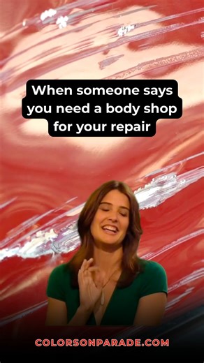 When someone says you need a body shop. 🙅‍♀️ Nope nope no no. 🧰 #mobileautobodyrepair #smartrepair #scratchrepair #dentrepair #colorsonparade | Colors on Parade Detroit