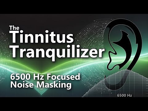 Tinnitus Tranquilizer 6500 Hz Focused Static Noise