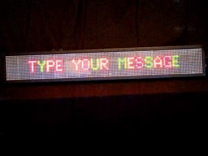 LED Sign Programming
