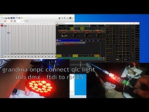 Cara connect grandMA onpc ke qlc usb dmx ftdi