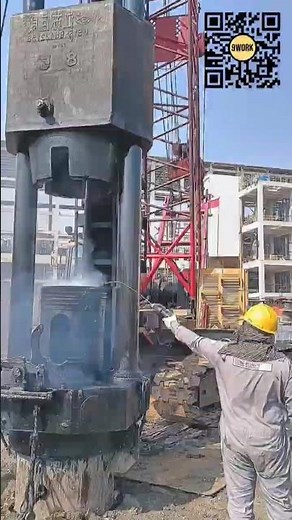 How Heavy-Duty Piling Machines Build Strong Foundations #9work #9forge