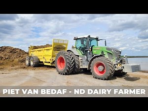 Spreading Solid Manure | Fendt 942 (37)