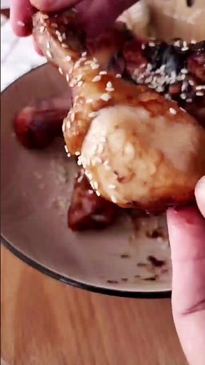 Extra Juicy Glazed Chicken Drumsticks 🍗✨ | Best Marinade Recipe #food #recipe #cooking
