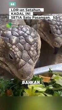 Bukan Bertelur! Kadal Ini Melahirkan Bayi #faktaunik #kadal #singleback