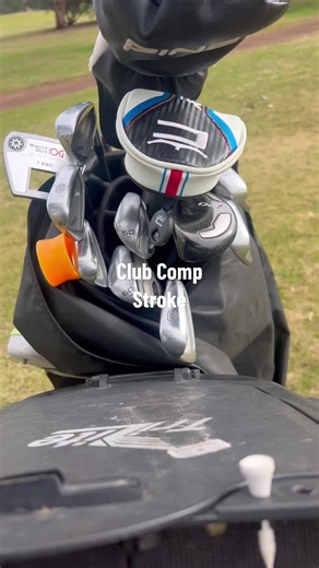 Club Comp - STROKE 🤞👋 #golf #golftiktok #golftok #golfer #golfswing #golfjourney #foryoupage