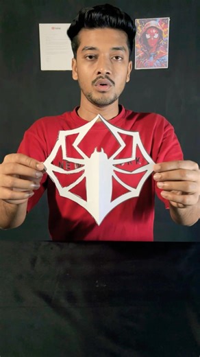 Amazing Spider Paper Cut 🕷 #shorts #vairalvideo