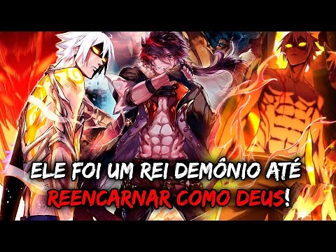 TOP 5 MANHWA "ONDE PROTAGONISTA TEM PODERES" DE NÍVEL DEUS/REI DEMÔNIO !!