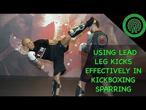 Kickboxing Sparring Drills Using the Lead Leg Kick Tutorial