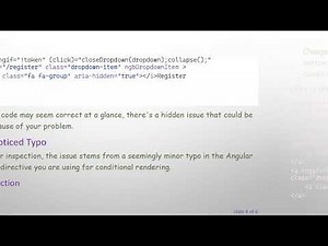 How to Fix Drop-Down Items Not Appearing in Angular Bootstrap Menus
