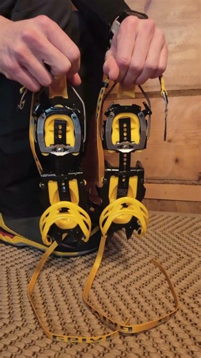 La Sportiva Trango Tech Leather GTX + Grivel G12 Crampons #hiking #mountains #alpinism #lasportiva