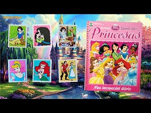 DISNEY´S PRINCESS DIARY - COMPLETE STICKER ALBUM