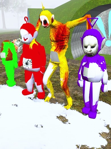 Experiencia aterradora con los Teletubbies exe