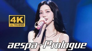 【4K修复】aespa - Prologue 好会唱！前奏听完直接爱上 2024 SYNK Parallel Line 世巡首尔演唱会现场