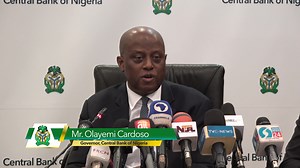 3.1K views · 141 reactions | The CBN Governor, Mr Olayemi Cardoso during the 294TH Monetary Policy Committee Briefing regarding Inflation. #MPCExcerpt | Central Bank of Nigeria | Facebook