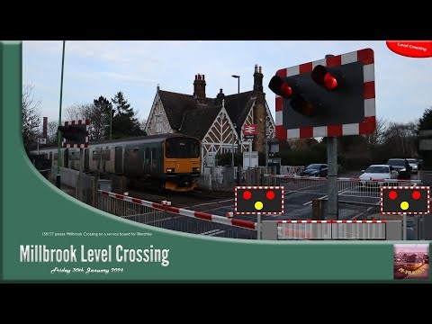 *HALOGENS* Millbrook Level Crossing (Bedfordshire) - 30/01/2026