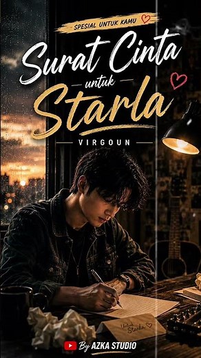 🎵 Surat Cinta Untuk Starla - Virgoun | Cover Pop Rock Full Version +Lirik | Azka Studio #virgoun
