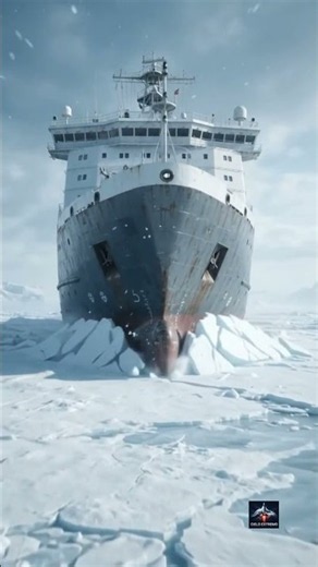 How Can a Ship Break Through Tons of Ice Without Stopping? 🧊🚢
