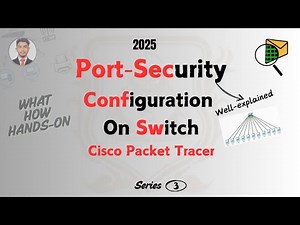 S3 | Port-Security Configuration | Cisco Packet Tracer | Violation | #cisco #networking