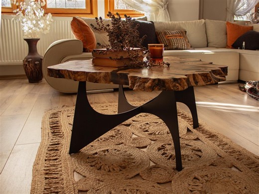 Handmade Steel Furniture Legs, Modern Coffee Table Base Only - Etsy