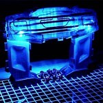 Custom Tron Light Cycle Board Game (Video)