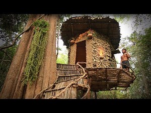 Building The Greatness Jungle Leaf House - 1