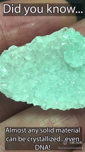 Fun fact about crystals!