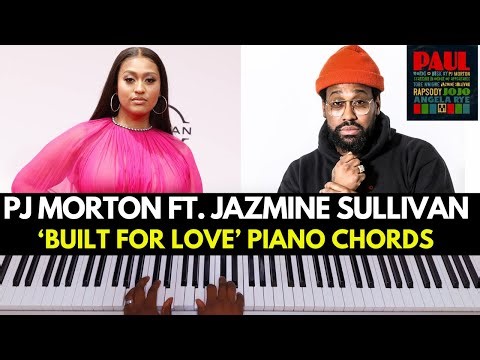 How to Play “BUILT FOR LOVE” by PJ Morton Ft Jazmine Sullivan | Piano Tutorial (R&B Soul)