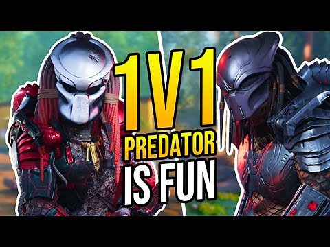 JUNGLE HUNTER PREDATOR vs PREDATOR 1V1! Predator Hunting Grounds CLASH is FUN?! "How to Be Predator"