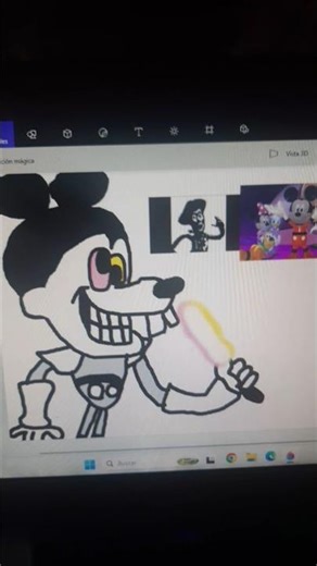 i made my own deltarune oc from the battle (murder in space)