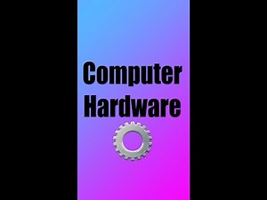 Computer Hardware Basic Explanation