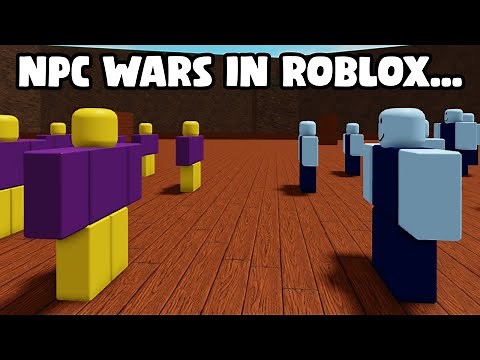 You Can Control NPCs to Start Wars in This Roblox Game...