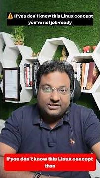 if you don't know this Linux concept then you're not job ready #linux #shorts #ytshorts