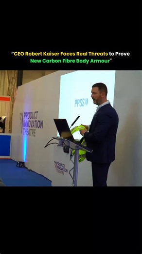 The Curious Core on Instagram: "Join CEO Robert Kaiser as he puts the new carbon fibre body armour through rigorous real-world threat testing. Designed to protect against the rising use of knives, machetes, razor blades and improvised weapons across Western Europe and beyond, this next-generation jacket delivers higher stab protection, certified spike resistance, and reduced weight and thickness. As security environments grow more dangerous—driven by extremism, social tensions and the increasing