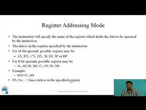 8086 : Machine language Instructions -I