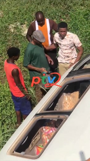 A Livingstone driver narrowly survived after hitting a Grade 11 pupil from Libuyu Secondary School and plunging into the Maramba River. The injured pupil was rushed to a clinic, and witnesses blame over-speeding. The vehicle remains at its position. | Livingstone Voice