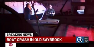 Four hospitalized following boat crash in Old Saybrook