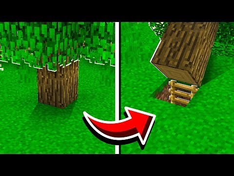 How to Make a SECRET Entrance in Minecraft! - REALMS EP46
