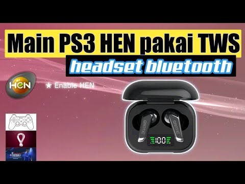 Main PS3 hen pakai headset bluetooth / TWS