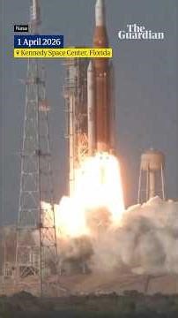 Nasa’s Artemis II successful lift-off for a historic moon mission