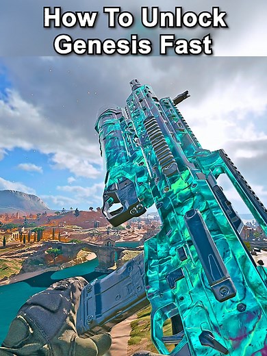 How to unlock *GENESIS CAMO* FAST in BO7 Endgame 🤯 #warzone #callofduty #blackops6 #gamingontiktok