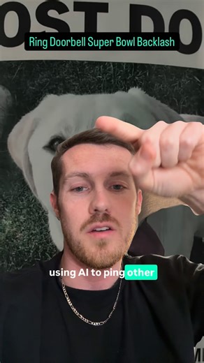 Sam Hinson on Instagram: "The Ring Doorbell Super Bowl commercial got LOTS of backlash The main reason was that this came across as a sneaky way to eventually be able to spy on people Honestly, makes a whole lot of sense If I were Ring, I’d do 2 things RIGHT NOW: 1. Change the automatic camera ping to other houses and make it a push notification that homeowners need to approve every time 2. Make this an opt-in feature. Not opt-out. That just feels like the more transparent thing to do It’s a gre
