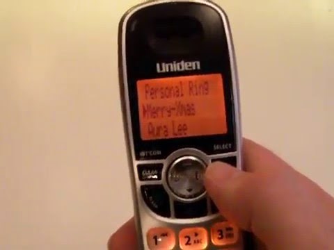How To Create Phonebook Entry on Uniden DCX150; 1580; 1560; 2080 etc..