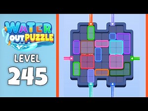 Water Out Puzzle level 245 solution