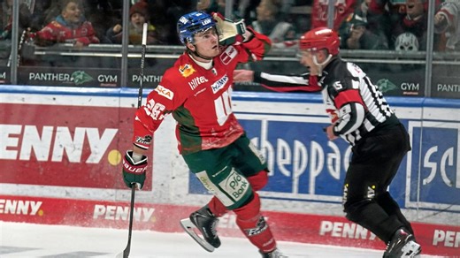 Er trifft und trifft und trifft: Alexander Blank ist die Tormaschine der Panther