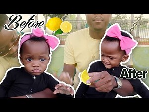BABY EATS LEMON FOR THE FIRST TIME *CUTE REACTION*