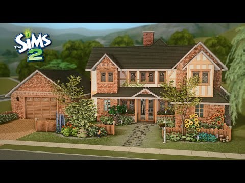 Blooming Family Cottage | The Sims 2 Speed Build I No CC