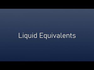 CC Week 13 Math Liquid Equivalents 5th Ed