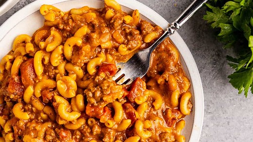Old Fashioned American Goulash
